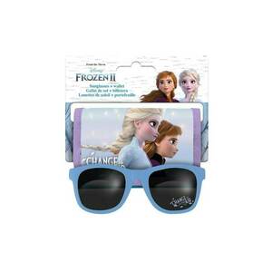 Set ochelari de soare si portmoneu - Frozen - albastru imagine