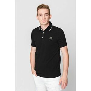 Tricou polo slim fit cu logo pe piept imagine