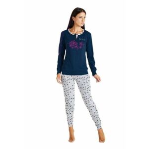 Pijamale dama maneci lungi - PPJ53064S imagine