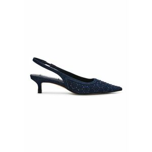 Pantofi slingback cu toc kitten imagine