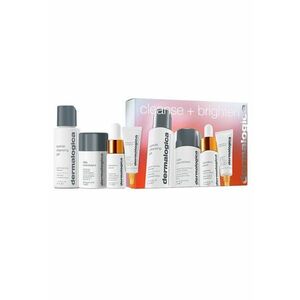 Set curatare si luminozitate Dermalogica Cleanse + Brighten - Gel de curatare Special Cleansing - 50 ml + Pudra exfolianta Daily Microfoliant - 13 g + Ser iluminator cu Vitamina C Biolumin-C - 10 ml + Ser iluminator pentru ochi Biolumin-C - 6 ml imagine