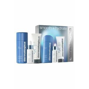 Set Dermalogica Smooth + Hydrate - Crema hidratanta Active Moist cu prebiotice - 50 ml + Pudra exfolianta Daily Milkfoliant - 74 g + Ser cu acid hialuronic Circular Hydration - 30 ml imagine