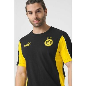 Tricou regular fit cu decolteu la baza gatului - din bumbac BVB imagine