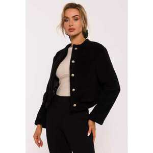 Blazer scurt din tricot tip plus - imagine