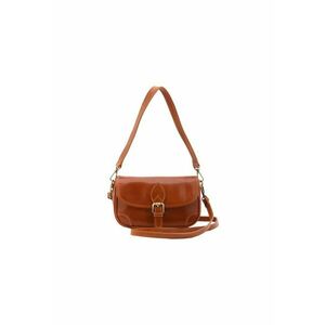 Geanta crossbody de piele cu bareta detasabila imagine