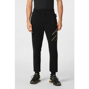 Pantaloni de bumbac cu logo discret - pentru fitness imagine