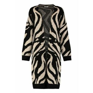 Cardigan lung cu model animal print imagine