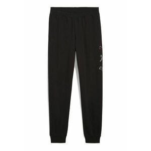 Pantaloni de trening din amestec de bumbac cu croiala conica imagine