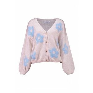 Cardigan cu model floral imagine