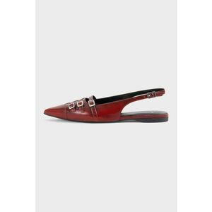 Balerini slingback din piele imagine