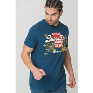 Tricou de bumbac cu model grafic imagine