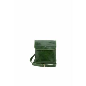 Geanta crossbody de piele cu buzunar cu fermoar imagine