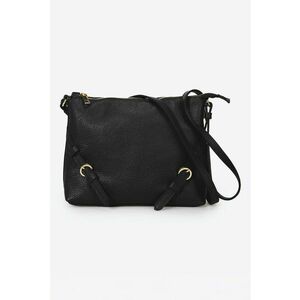 Geanta crossbody de piele cu aspect texturat imagine