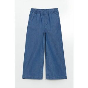 Pantaloni cu croiala ampla din chambray imagine