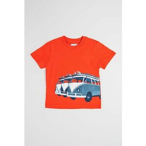 Tricou din bumbac cu imprimeu cu masini imagine