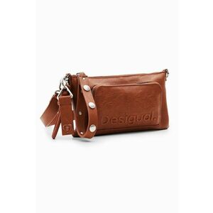 Geanta crossbody de piele ecologica cu buzunar frontal imagine