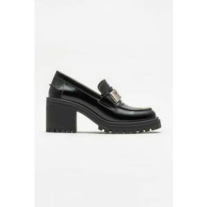 Pantofi loafer cu toc masiv imagine