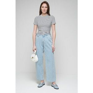 Blugi relaxed fit de denim imagine