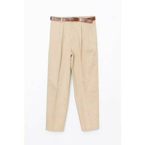 Pantaloni chino crop relaxed fit imagine