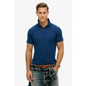 Tricou polo slim fit de bumbac imagine