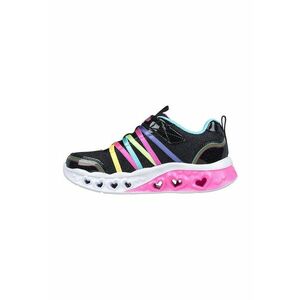 Pantofi sport cu inchidere velcro si lumini LED imagine