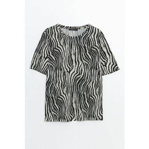 Tricou cu animal print imagine