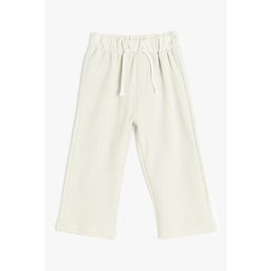 Pantaloni de trening cu croiala ampla si aspect texturat imagine