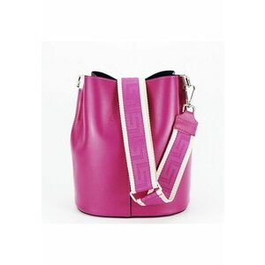 Geanta tip sac din piele naturala 8951 119 Fucsia 14553 imagine