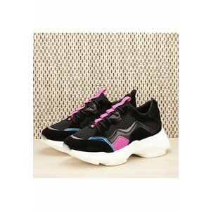 Sneakers negru Alina M3 8913 imagine