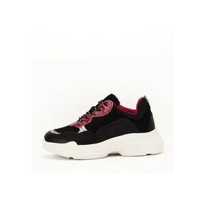 Sneakers negru cu rosu Gabriela M3 6281 imagine