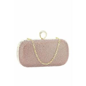 Geanta clutch roz cu pietricele L-1061 05 10832 imagine