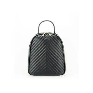 Rucsac din piele naturala 8955 121 Negru 13496 imagine