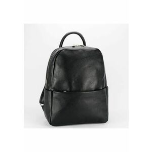 Rucsac casual din piele naturala B-1775 122 - Negru 8795 imagine