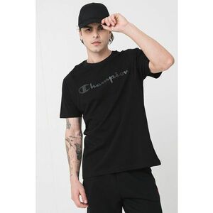 Tricou cu decolteu la baza gatului si model uni imagine