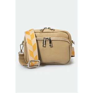 Geanta crossbody de piele cu bareta detasabila imagine