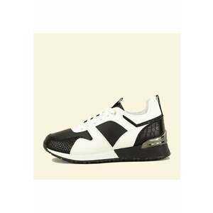 Sneakers alb cu negru Crista M2 6316 imagine