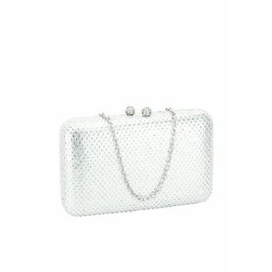 Clutch argintiu cu pietricele 6157 05 13342 imagine