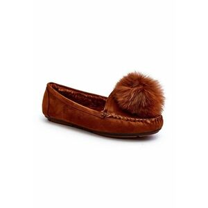 Pantofi loafer pentru femei - BM190036 - Maro imagine