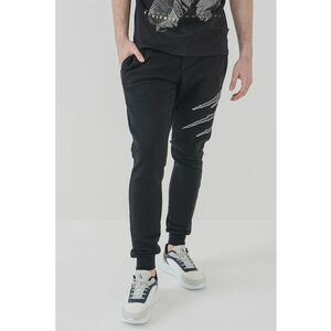 Pantaloni de bumbac cu logo discret - pentru fitness imagine