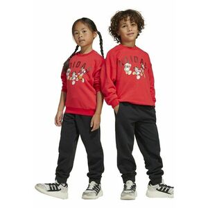 Set de bluza si pantaloni de trening cu imprimeu cu Mickey Mouse imagine