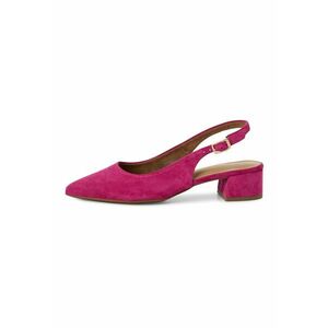 Pantofi slingback cu toc masiv imagine