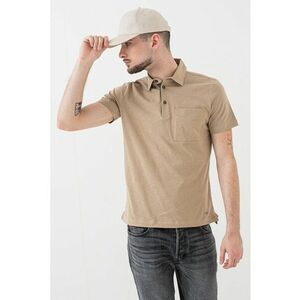 Tricou polo regular fit de bumbac imagine