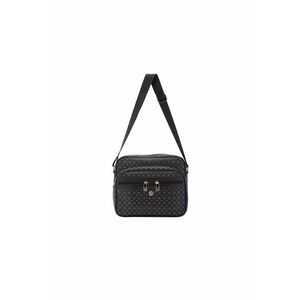 Geanta crossbody de piele ecologica cu model si buzunare multiple imagine