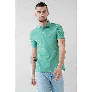 Tricou polo slim fit din amestec de bumbac organic imagine