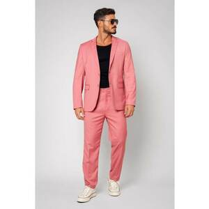 Costum sacou si pantalon lung Rose 12508 imagine