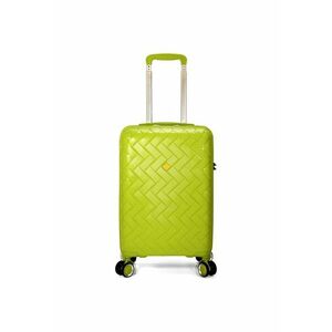 Troler mare BZ 5806 - polipropilena - cifru - 4 roti duble - 76 cm - verde imagine