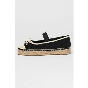 Pantofi loafer din material textil cu elastic imagine