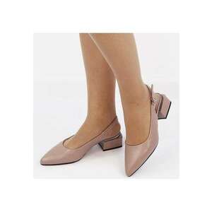 Pantofi taupe comozi din piele naturala BY6889-3 02 16855 imagine