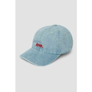 Sapca basebal de denim cu broderie imagine