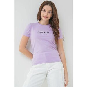 Tricou slim fit cu logo imagine